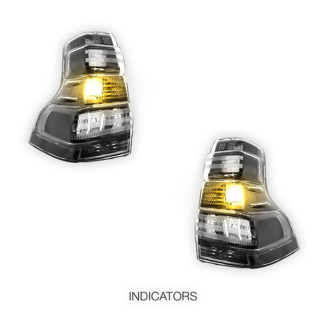 Toyota LandCruiser Prado 150 Series (2009 - 2019) LED Tail Lights LH + RH