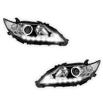 Lexus ES350 (2013 - 2015) LED DRL Replacement Projector Headlights LH + RH
