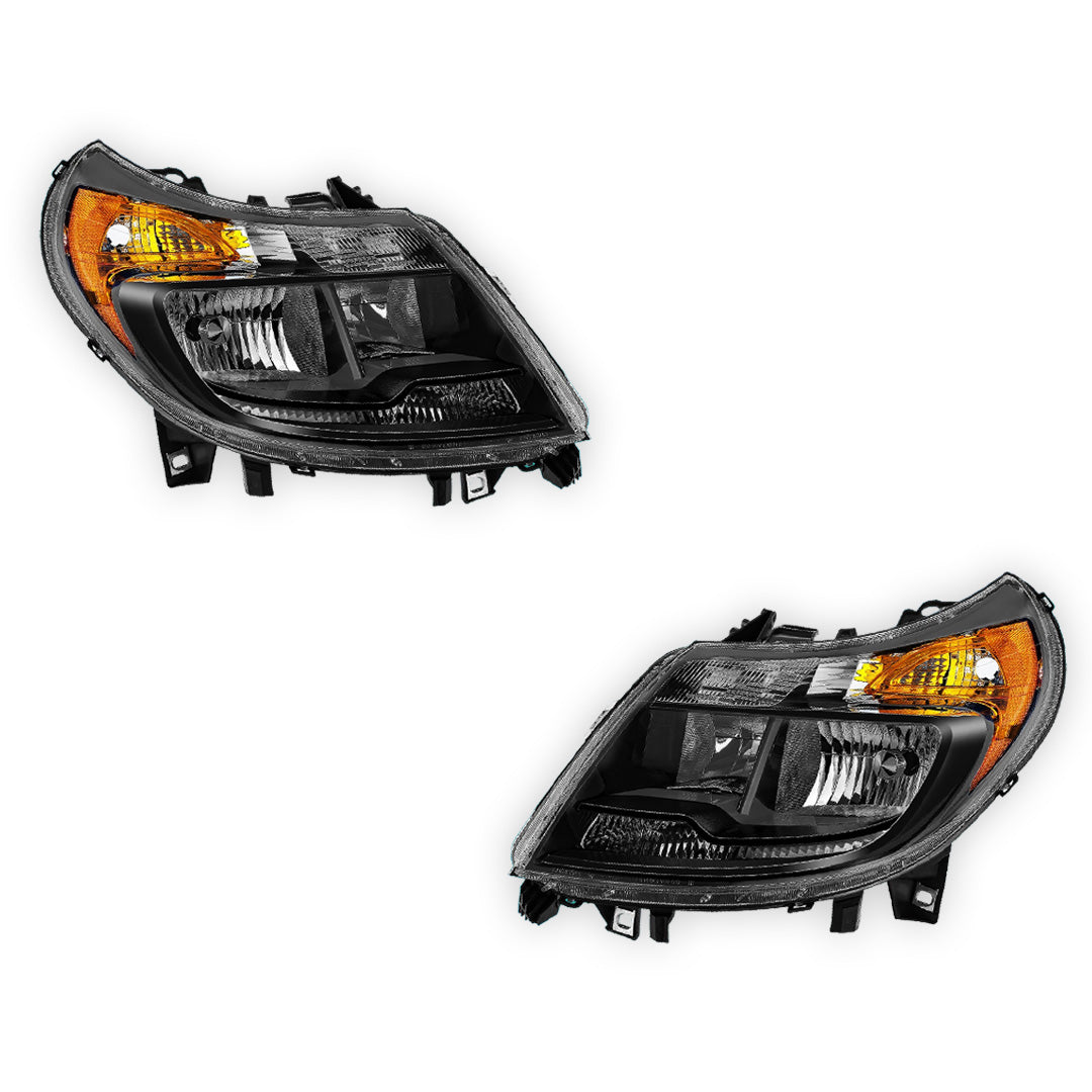 RAM ProMaster 2500 (2014 - 2022) Replacement Headlights LH + RH