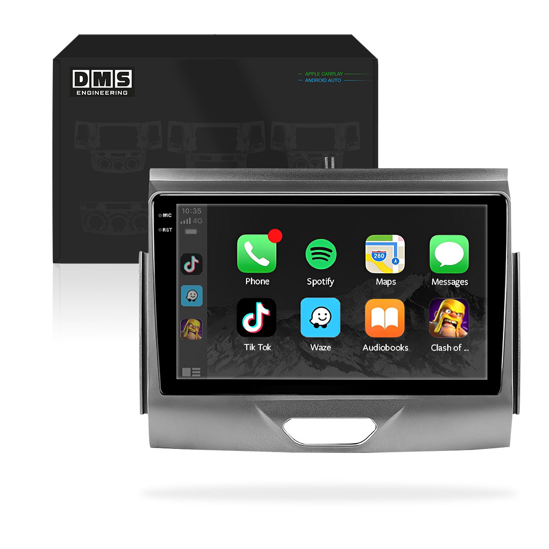 Ford Everest UA (2015 - 2022) 9" Android Radio – Wireless Apple CarPlay & Android Auto for Factory Non-Touchscreen