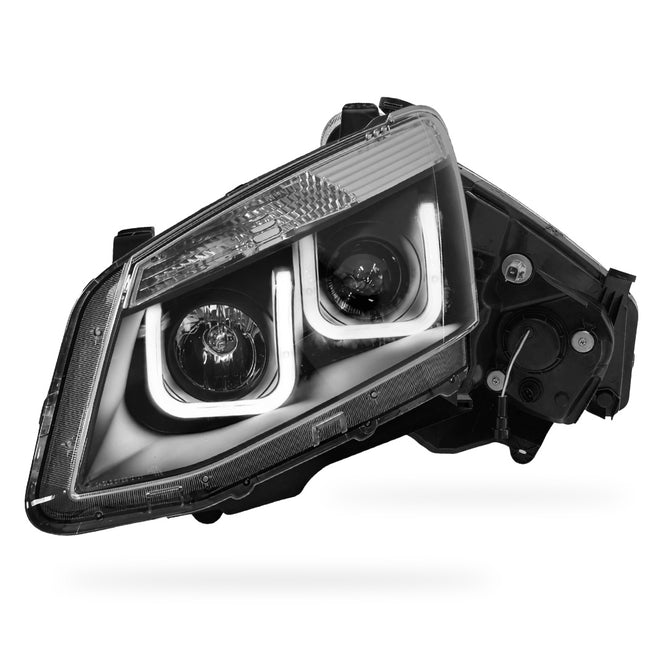 Isuzu D-MAX RT (2012 - 2016) 3D LED Stripe DRL Projector Headlights LH + RH