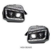 Suzuki Jimny SN413 (1999 - 2018) LED DRL Projector Headlights with LED Indicator LH + RH