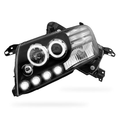 Mitsubishi Pajero NM / NP (2000 - 2006) High power LED Angel Eyes Projector Headlights LH + RH