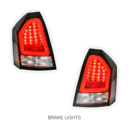 Chrysler 300 (2009 - 2012) 3D LED Tail Lights LH + RH