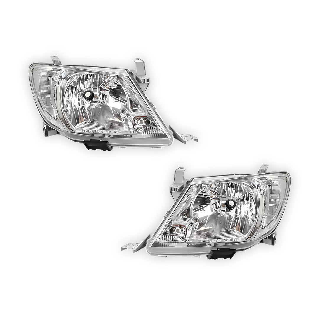Toyota HiLux N70 2WD / 4WD (2008 - 2012) Headlights LH + RH
