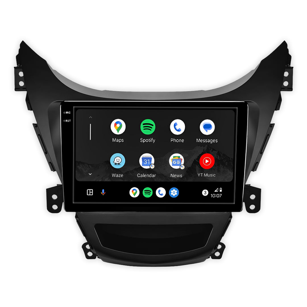 Hyundai Elantra MD (2012 - 2014) 9" Android Radio – Wireless Apple CarPlay & Android Auto