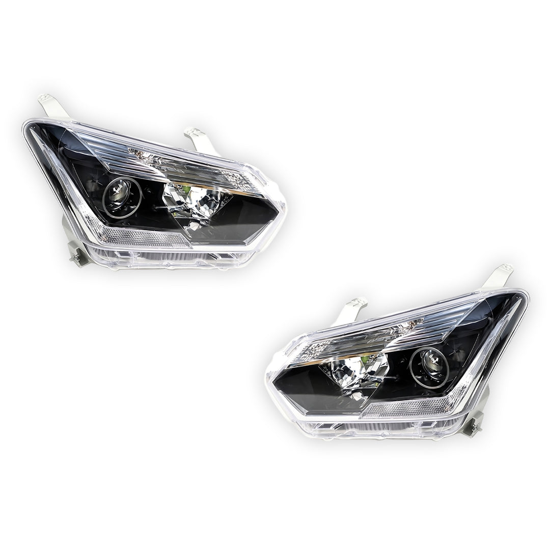 Isuzu D-Max RT (2016 - 2020) Headlights with LED DRL LH + RH
