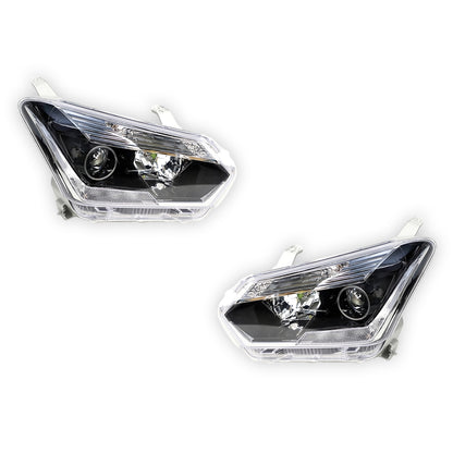Isuzu D-Max RT (2016 - 2020) Headlights with LED DRL LH + RH
