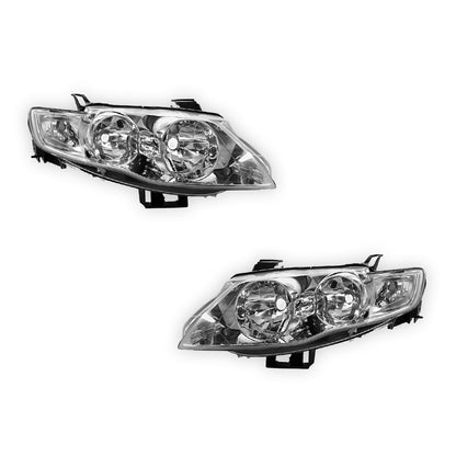 Ford Falcon FG Series 1 G6 / G6E (2008 - 2011) Chrome Headlights LH + RH