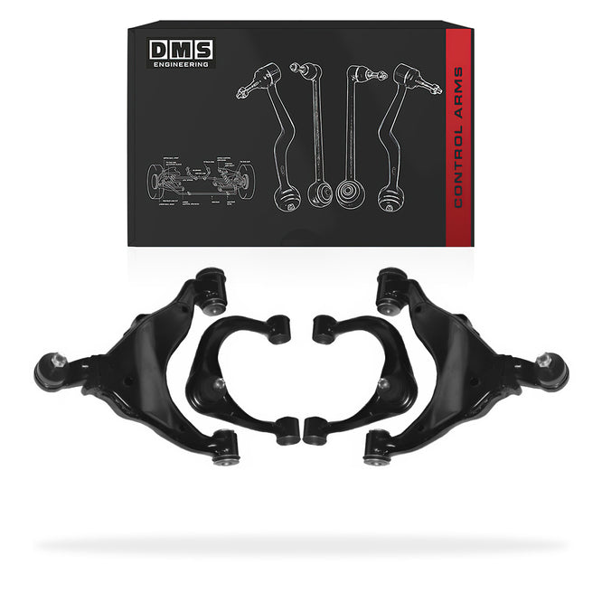 Toyota LandCruiser Prado 120 Series (2003 - 2009) Front Upper and Lower Control Arms LH + RH