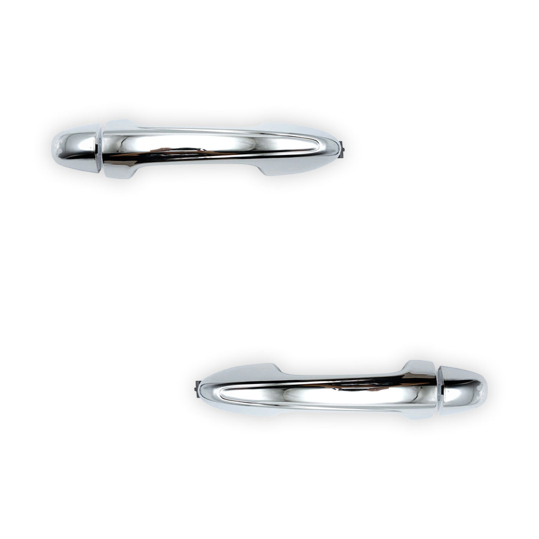 Toyota Hilux N80 (2015 - 2025) Rear Chrome Outer Door Handle Covers LH + RH