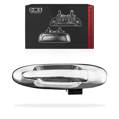 Toyota LandCruiser 100 Series (1998 - 2007)  Chrome Rear Outer Door Handles