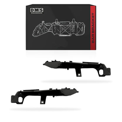 Toyota LandCruiser Prado 120 Series (2002 - 2009) Front Bar Bracket Slide with Flare Type LH + RH