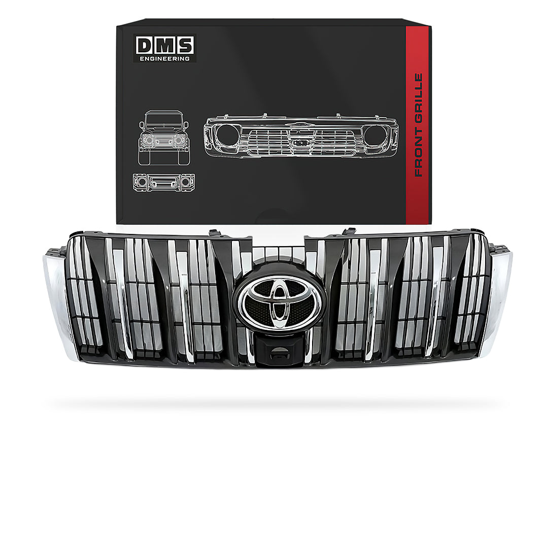Toyota LandCruiser Prado 150 Series (2009 - 2013) Genuine Dark Grey Grille with Camera