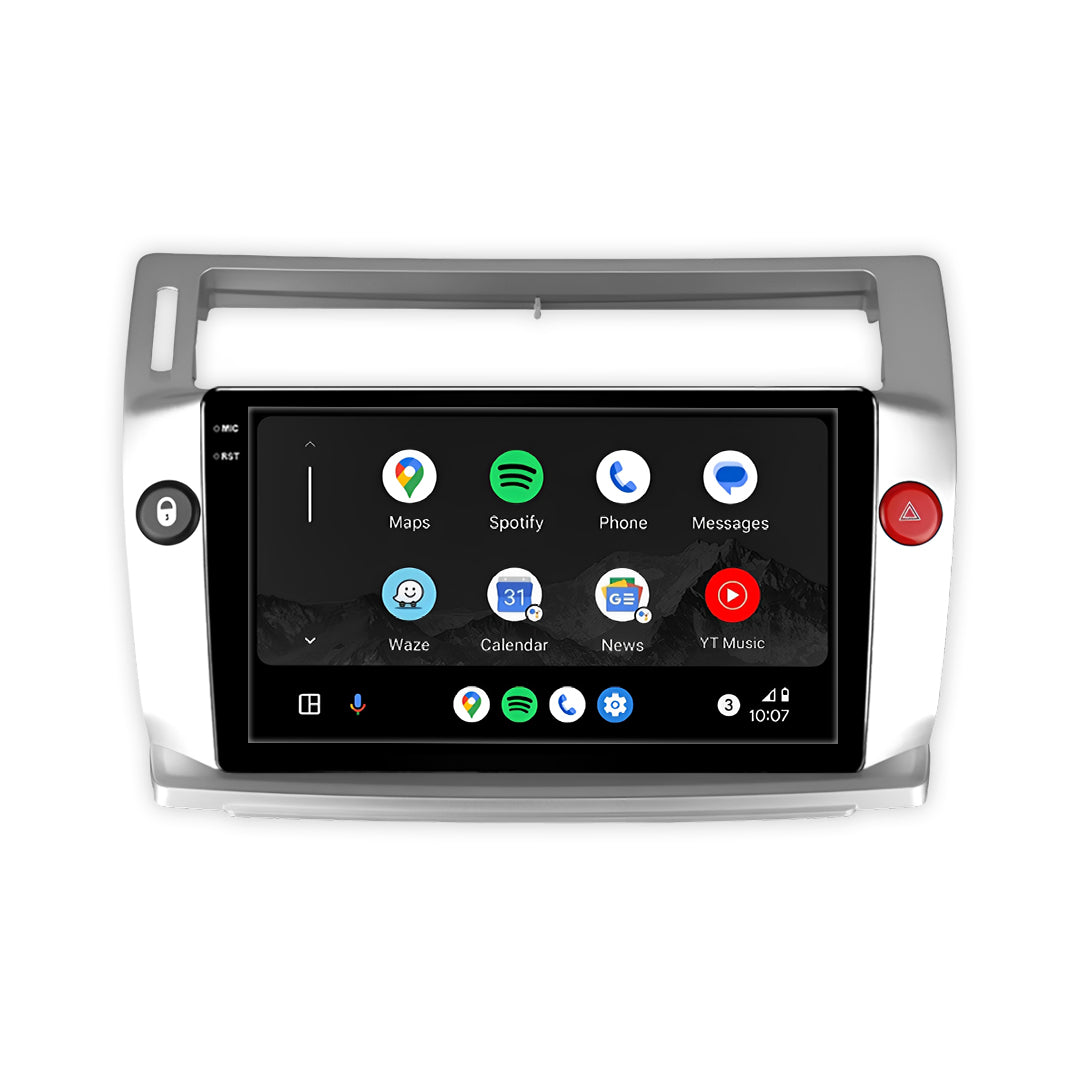 Citroën C4 (2004 - 2014) 9" Android Radio – Wireless Apple CarPlay & Android Auto