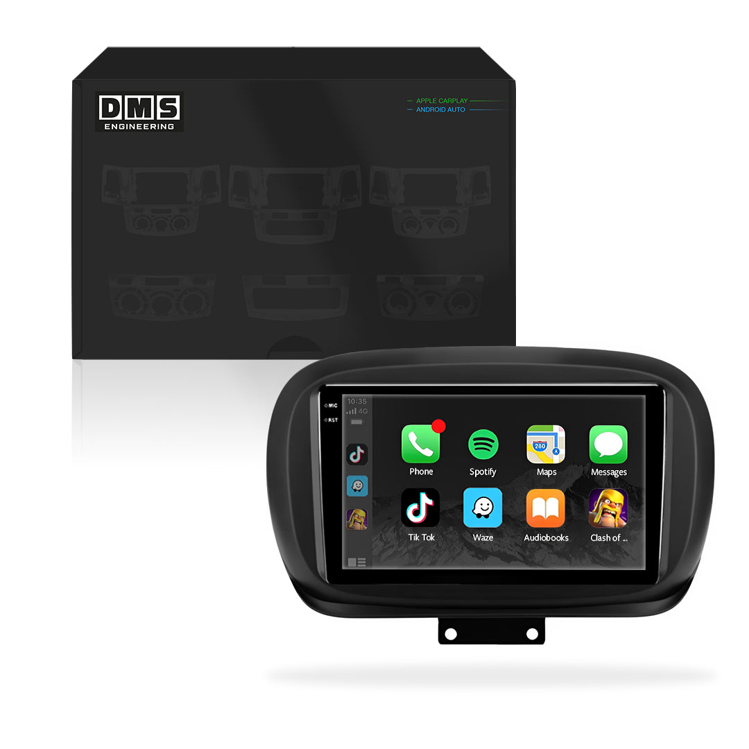 Fiat 500X (2014 - 2020) 9" Android Radio – Wireless Apple CarPlay & Android Auto