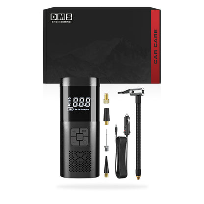 DMS Road Safety Kit - Tire Repair Kit + Cordless Tire Inflator + Jump Starter Power Bank