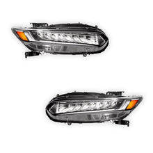 Honda Accord (2018 - 2022) Full LED Chrome Replacement Headlights LH + RH