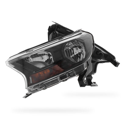 Ford Ranger P375 Black Headlights 2015 - 2019 OEM-Style Aftermarket Left & Right