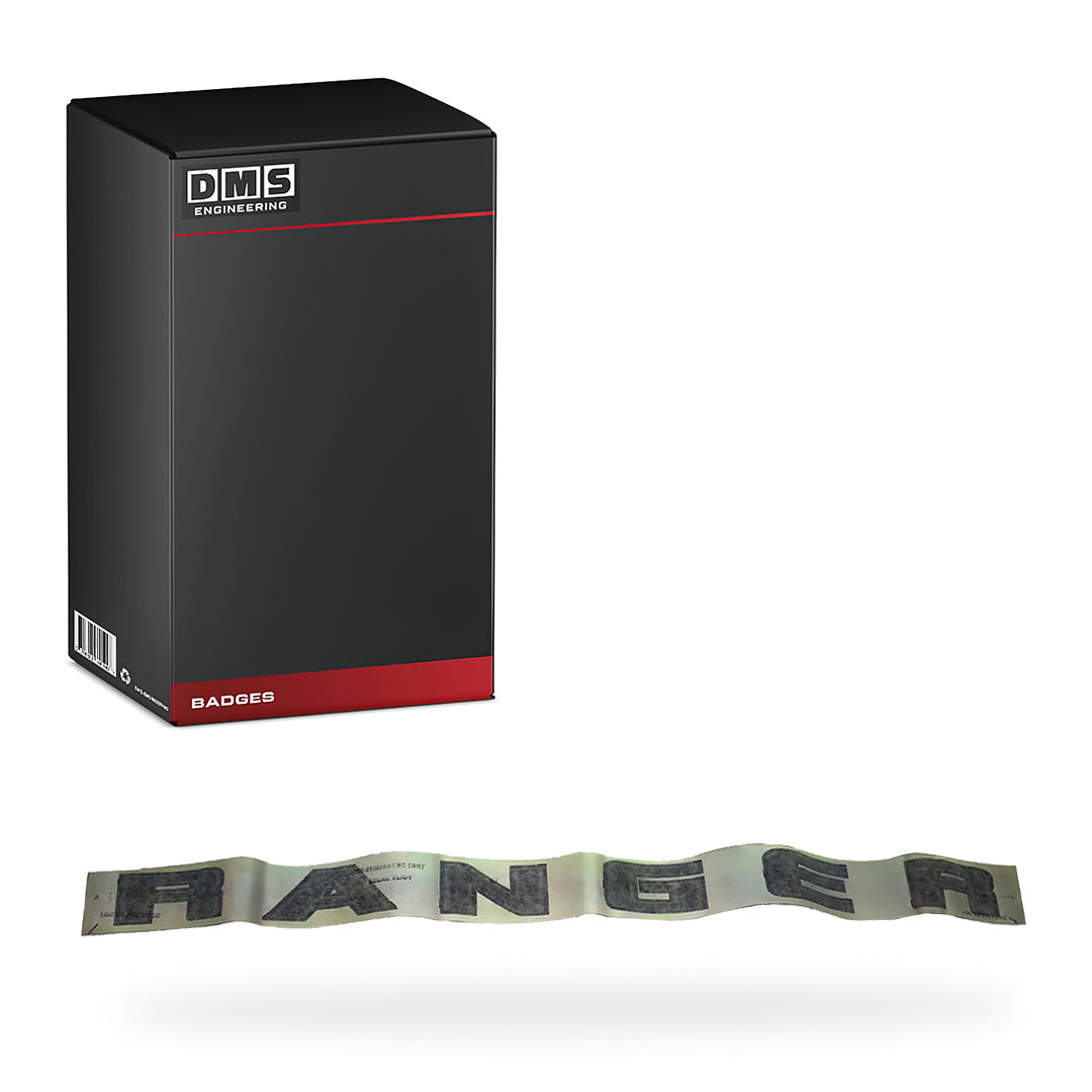 Ford Ranger T9  XL / XLS / XLT (2022 - 2026) Genuine Badge/Logo Rear Chrome 4WD