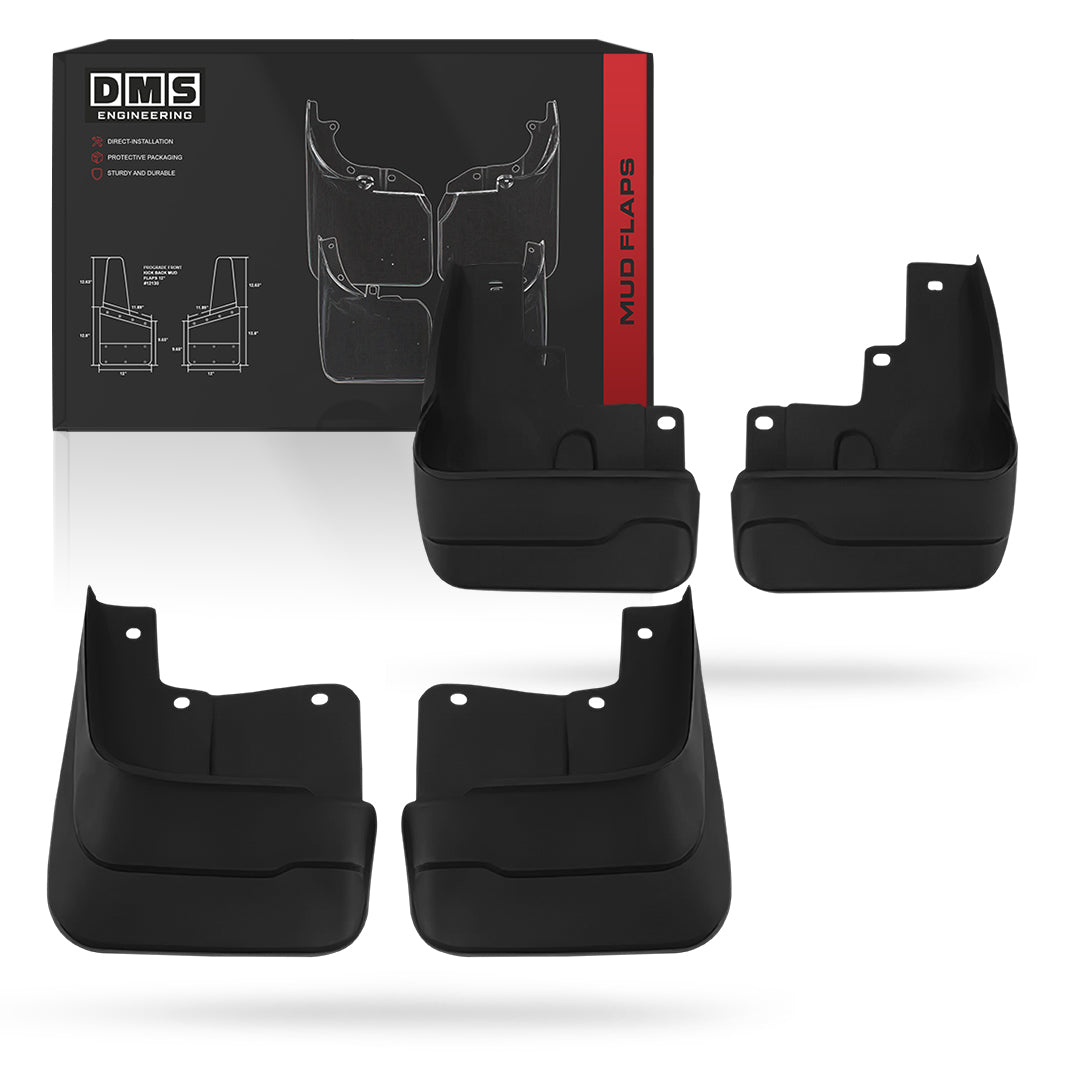 GWM Cannon Pickup Facelift (2025) Front and Rear Mud Flaps LH + RH