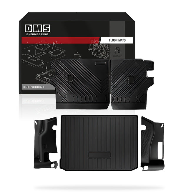 GWM Tank 300 P01 (2023 - 2025) Rubber Boot Mat, Boot Side Protectors, Kick Mats Complete Set