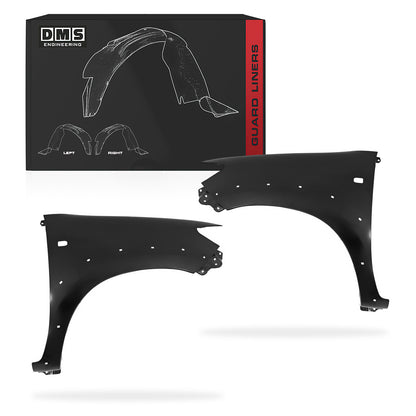 Toyota HiLux N70 (2011 - 2015) Guards with Flare Holes & Flasher Holes LH + RH