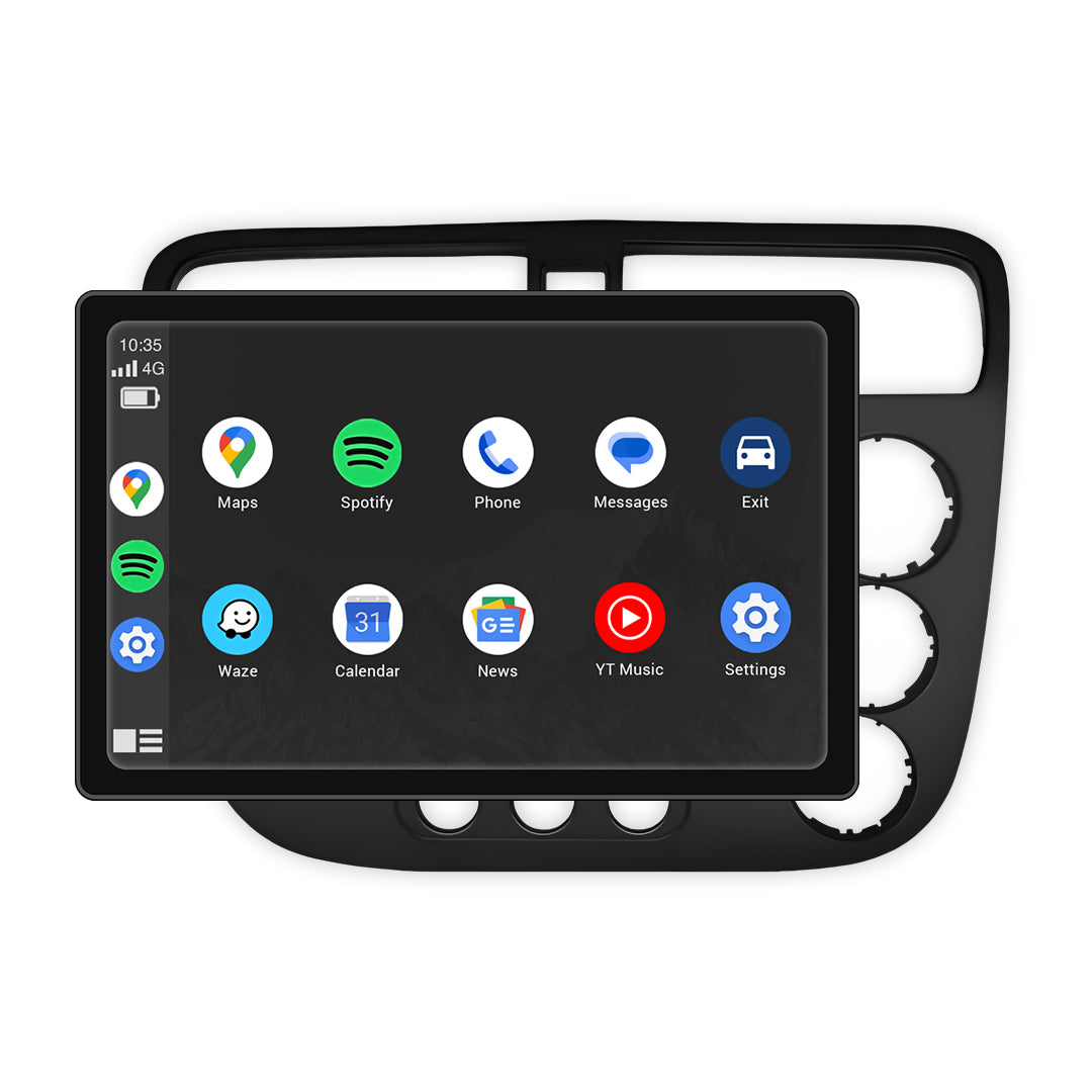 Honda Civic ES Sedan (2000 - 2005) 9" 13.3" Android Radio – Wireless Apple CarPlay & Android Auto