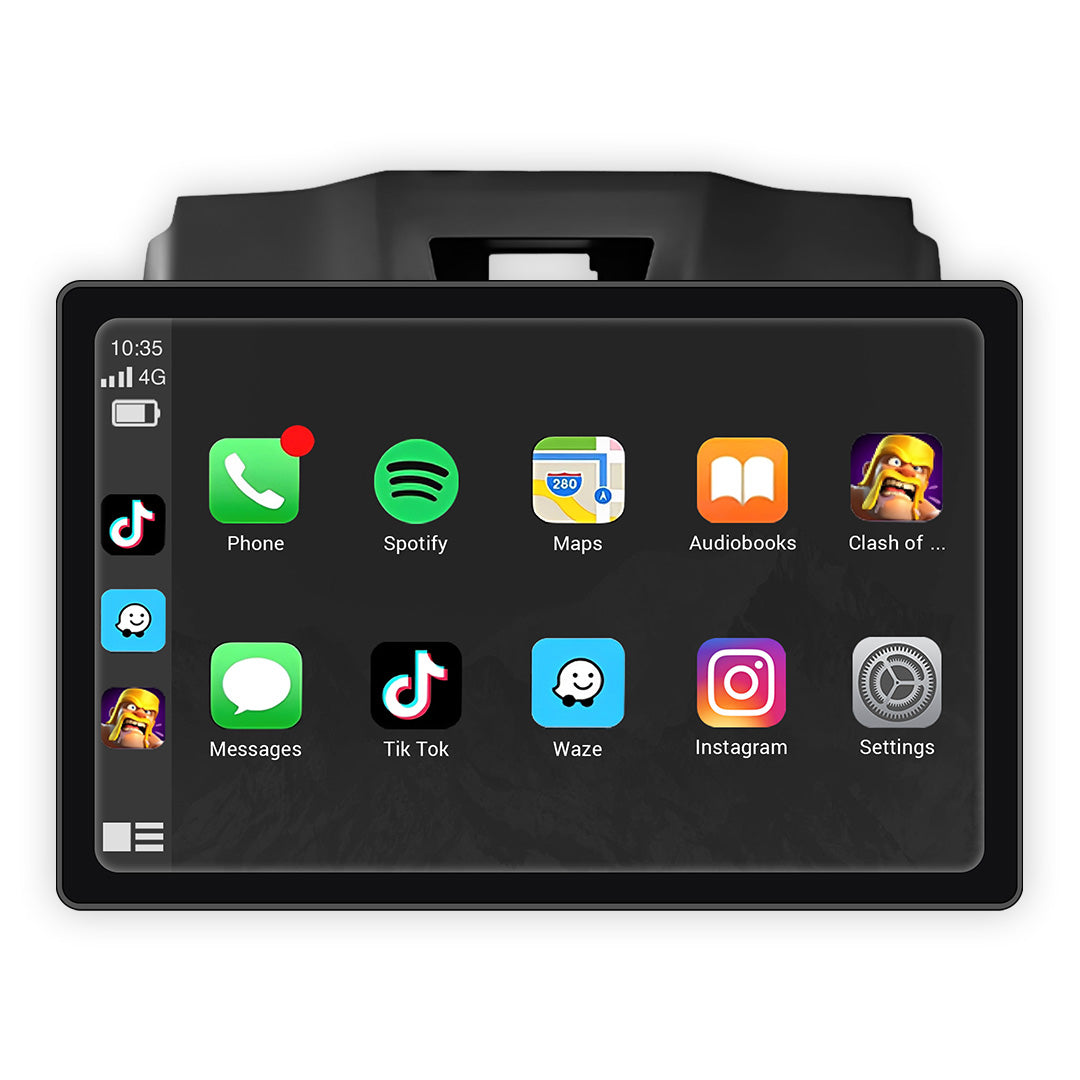 Isuzu MU-X (2012 - 2020) 9" 13.3" Wireless Android 16 Head Unit for Apple CarPlay / Android Auto Roof Screen
