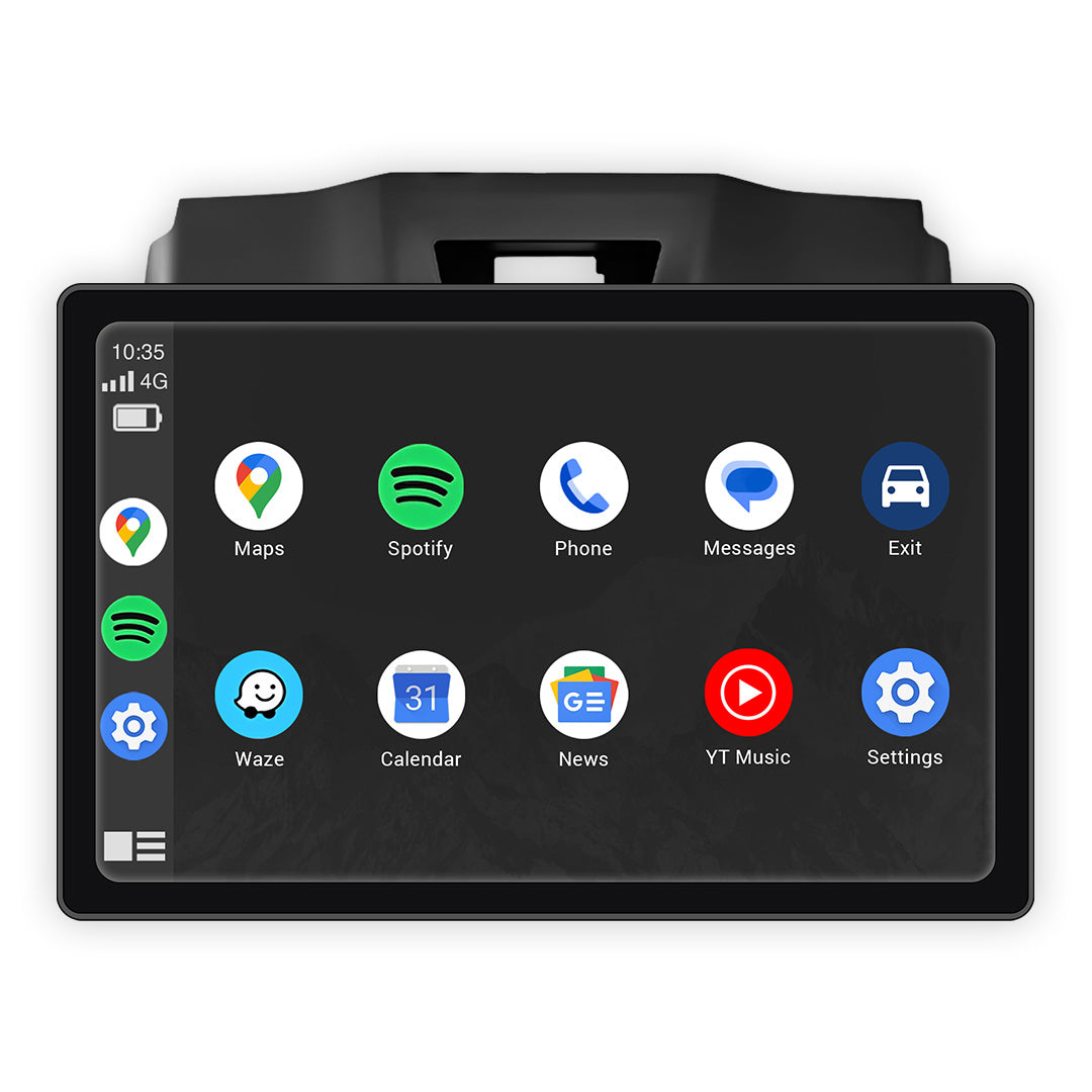 Isuzu MU-X (2012 - 2020) 9" 13.3" Wireless Android 16 Head Unit for Apple CarPlay / Android Auto Roof Screen