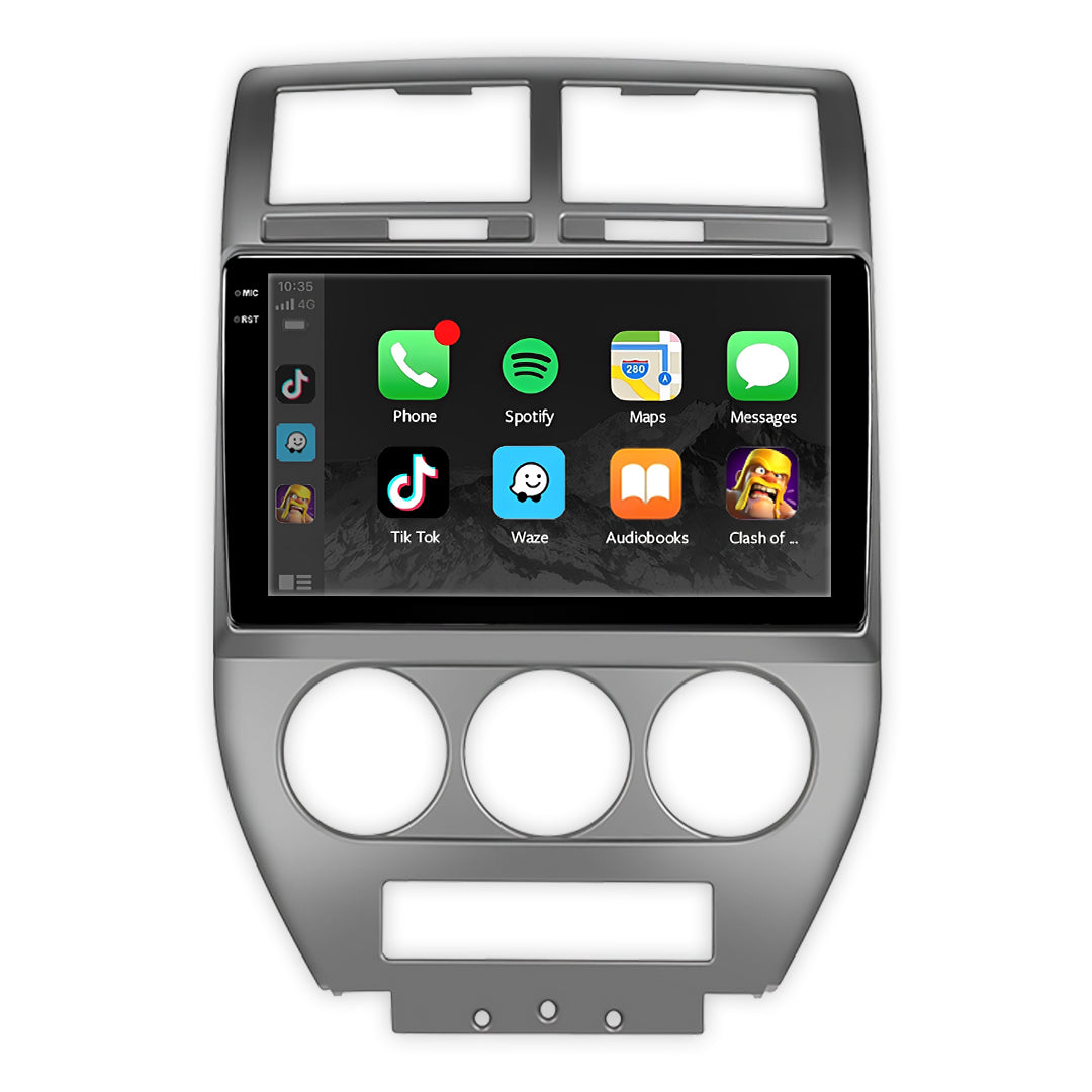 Jeep Compass MK (2006 - 2010) 10" Android Radio – Wireless Apple CarPlay & Android Auto