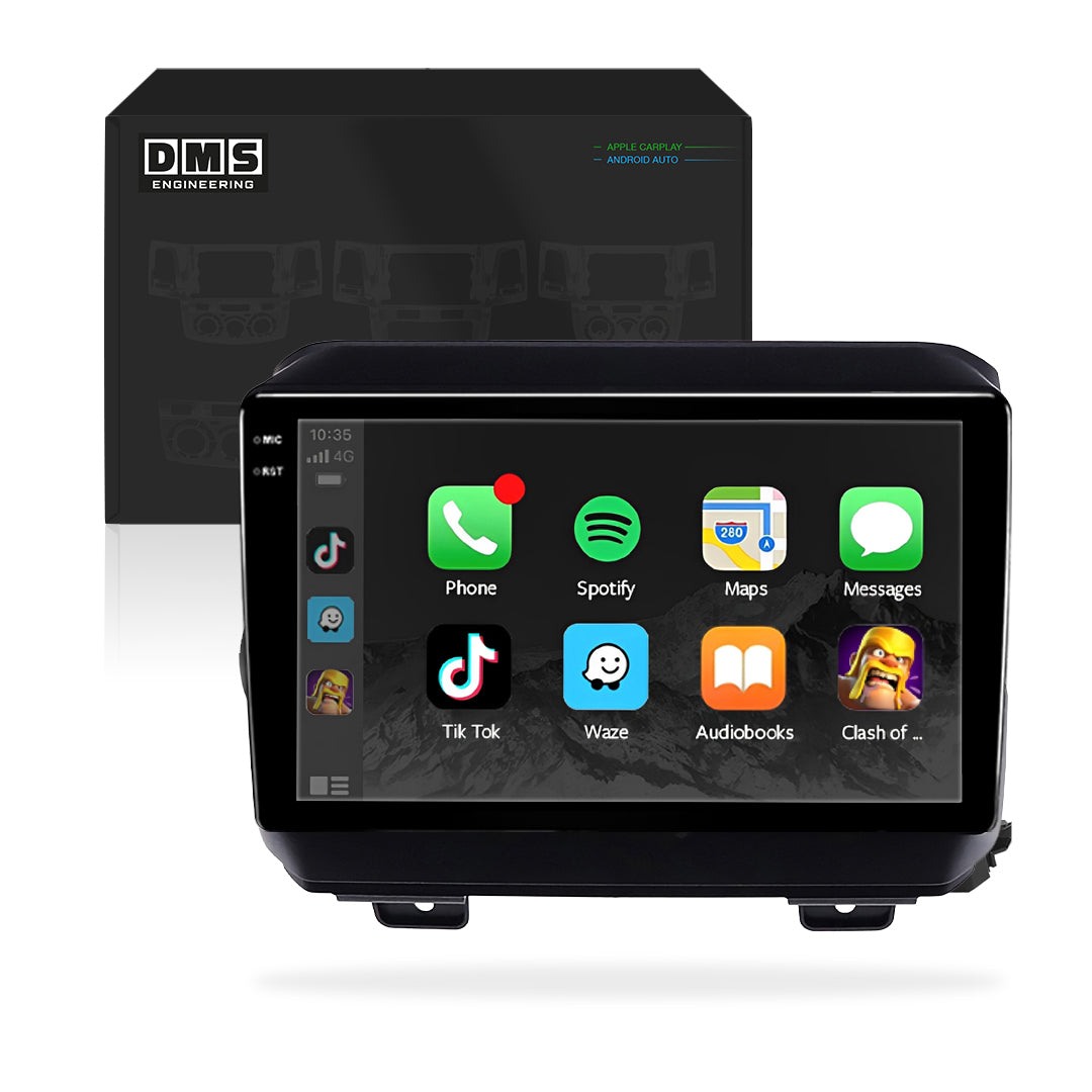 Jeep Wrangler JL (2018 - 2020) 10" Android Radio – Wireless Apple CarPlay & Android Auto
