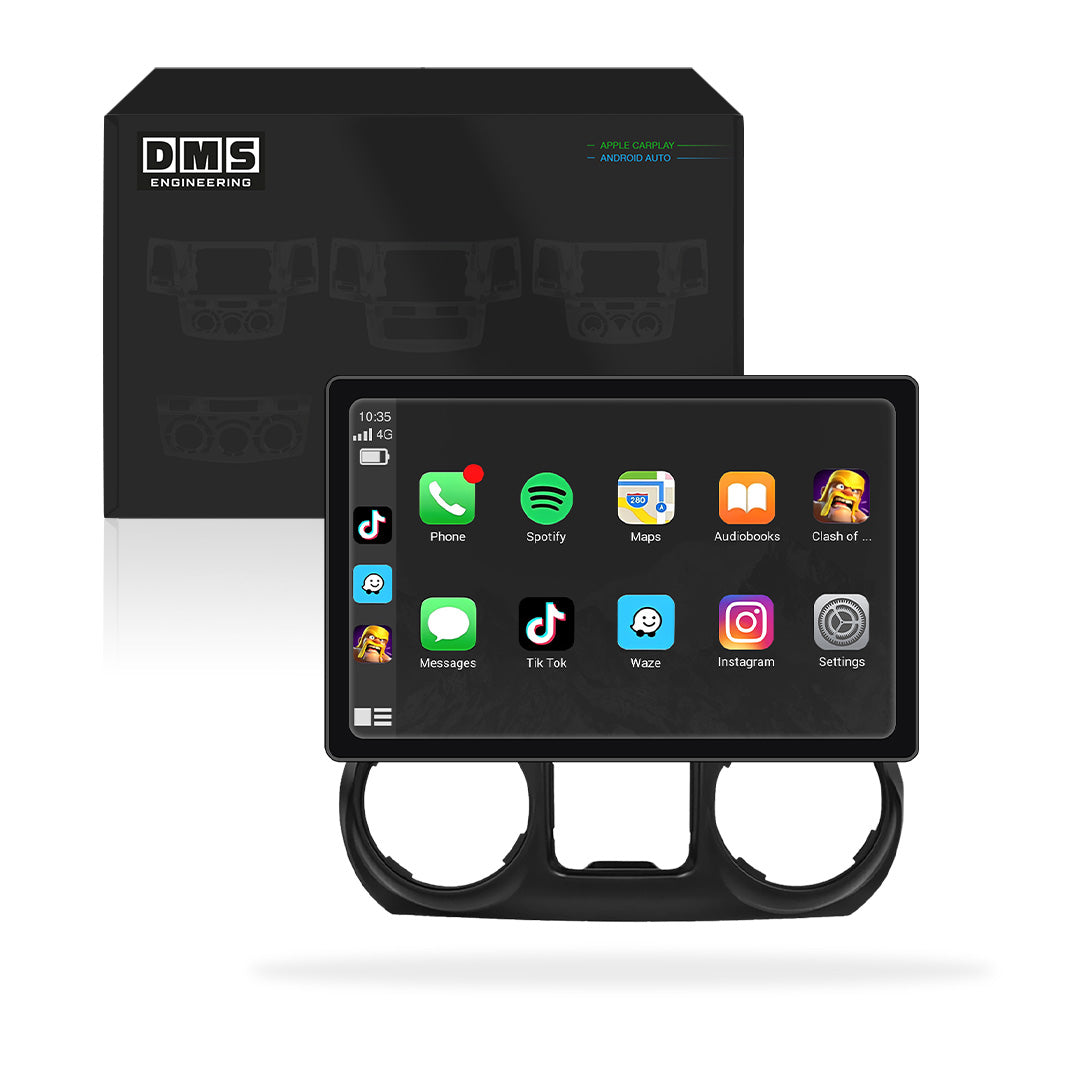 Jeep Wrangler JK RHD (2011 - 2014) 10.1" 13.3" Android Radio – Wireless Apple CarPlay & Android Auto