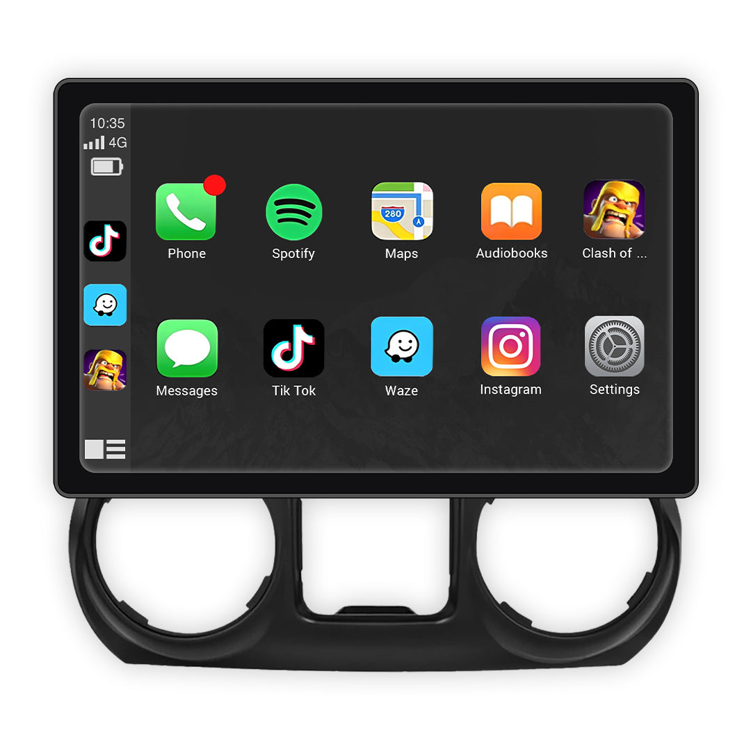 Jeep Wrangler JK RHD (2011 - 2014) 10.1" 13.3" Android Radio – Wireless Apple CarPlay & Android Auto
