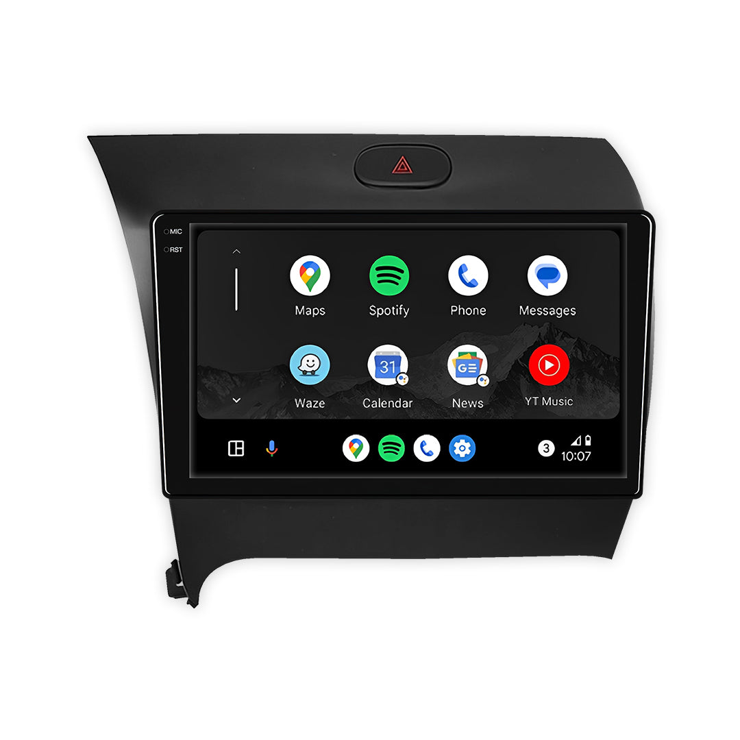 Kia Cerato YD (2012 - 2019) 9" Android Radio – Wireless Apple CarPlay & Android Auto