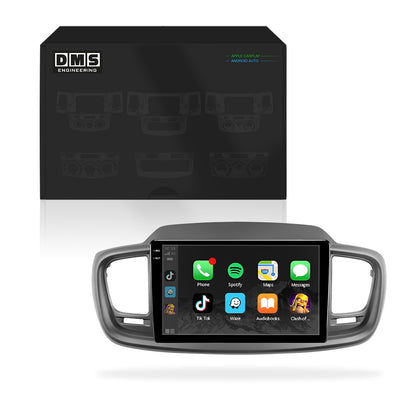 Kia Sorento (2015 - 2018) Autoestéreo Android 9" Inalámbrico con CarPlay y Android Auto