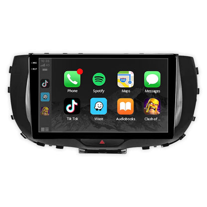 Kia Soul (2020 - 2023) Autoestéreo Android 9" Inalámbrico con CarPlay y Android Auto