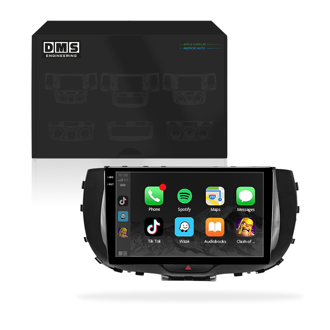 Kia Soul (2023 - 2026) Autoestéreo Android 9" Inalámbrico con CarPlay y Android Auto