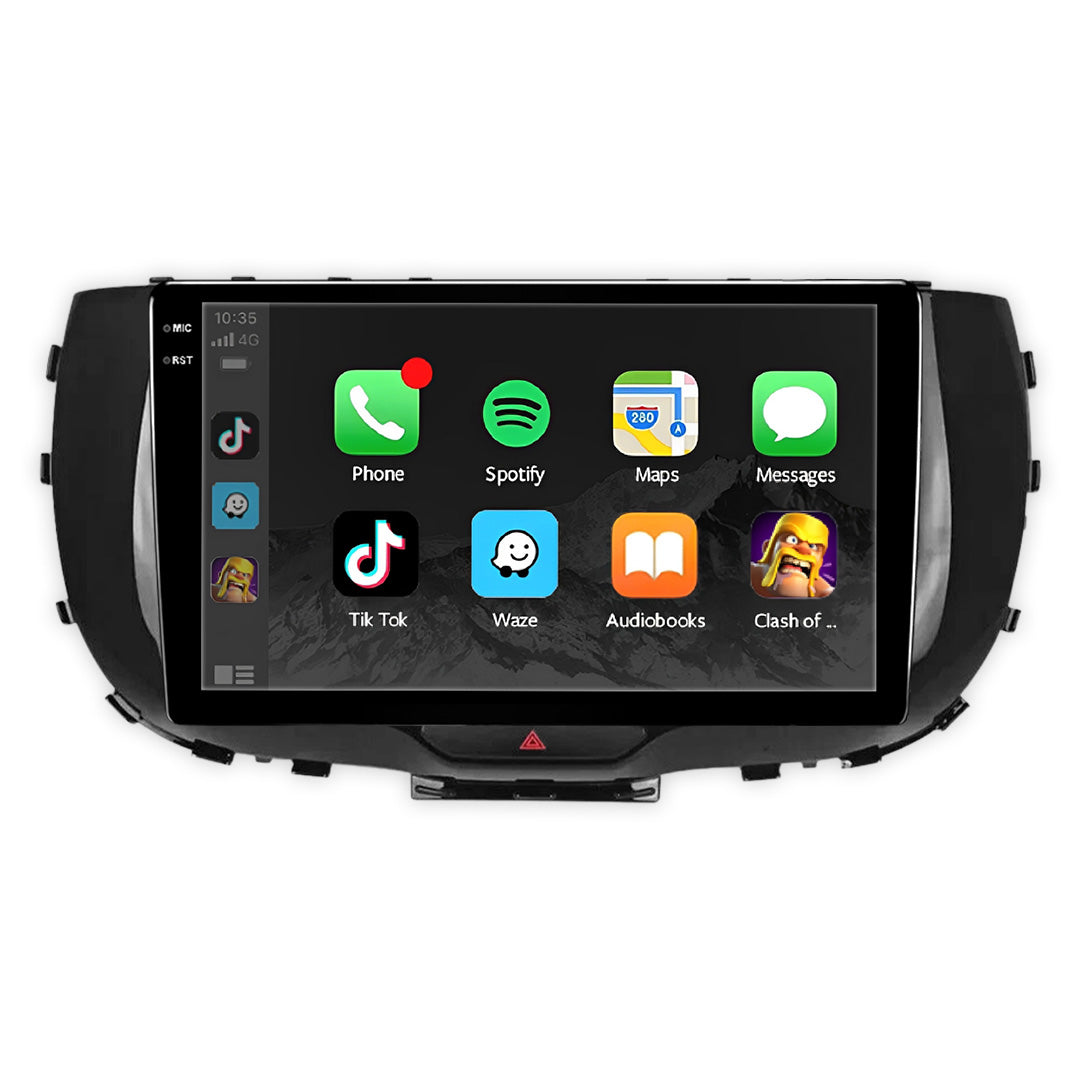 Kia Soul (2023 - 2026) Autoestéreo Android 9" Inalámbrico con CarPlay y Android Auto