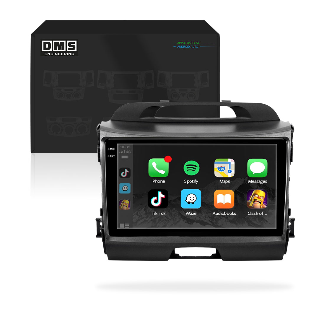 Kia Sportage SL / QL (2010 - 2018) 9" Android Radio – Wireless Apple CarPlay & Android Auto