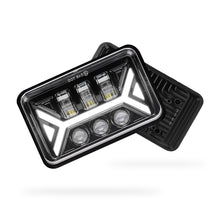 Universal 4 Pcs. 4x6" LED Headlights LH + RH