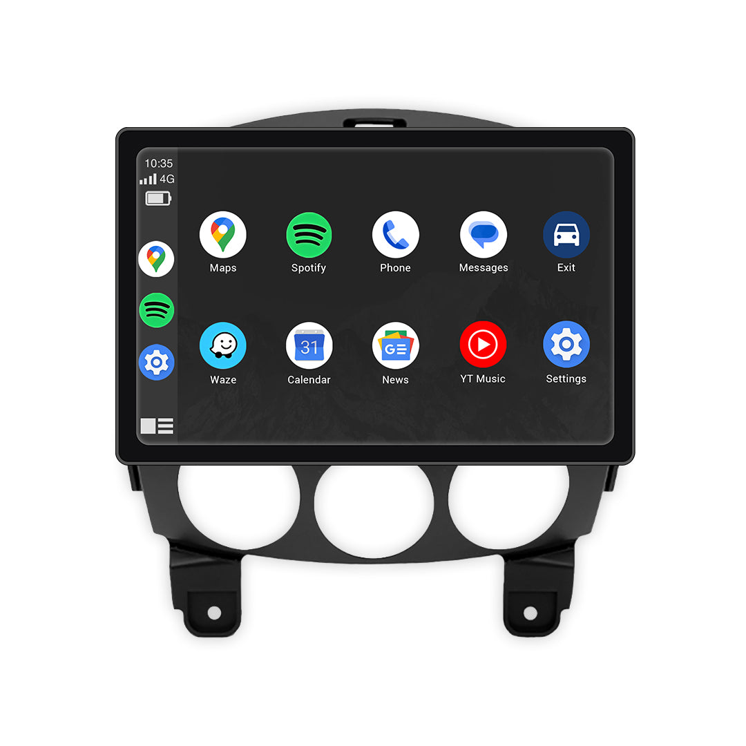 Mazda 2 DE (2007 - 2013) 9" 13.3" Android Radio – Wireless Apple CarPlay & Android Auto