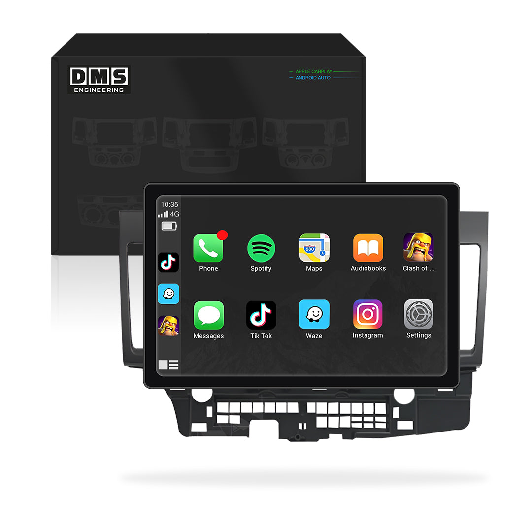 Mitsubishi Lancer Evolution X CZ4A (2007 - 2017) 10.1" 13.3" Android Radio – Wireless Apple CarPlay & Android Auto