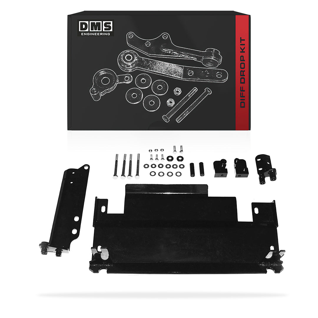 Nissan Navara D40 / D23 NP300 (2005 - 2025) Front Bolt-On Diff Drop Kit