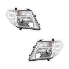 Nissan Navara D40 (2005 - 2015) Clear / Amber OEM Style Headlights LH + RH