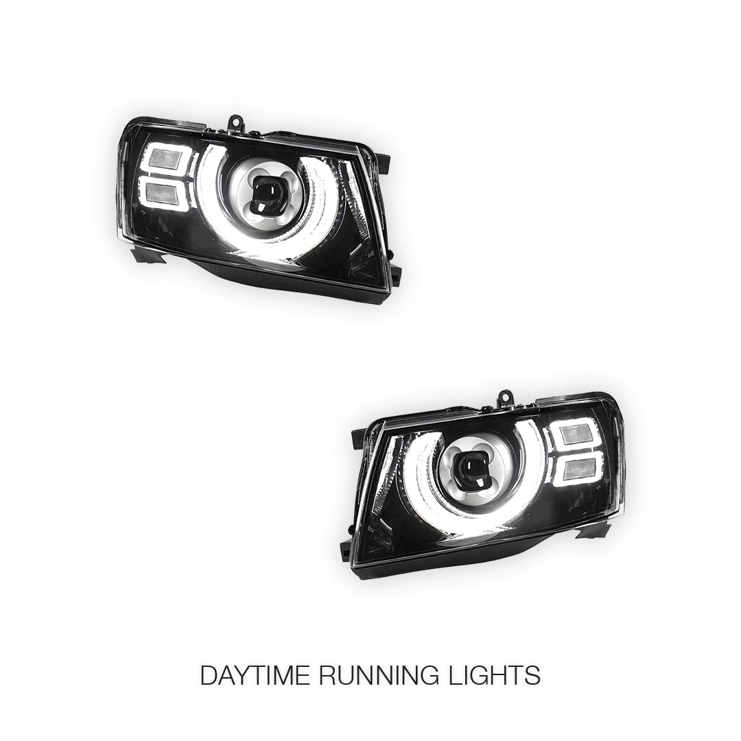 Nissan Patrol GU / Y61 (2005 - 2016) Full LED Headlights LH + RH