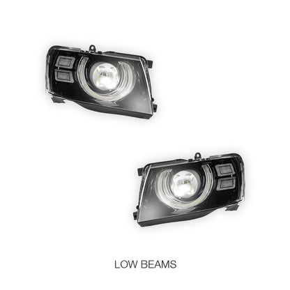Nissan Patrol GU / Y61 (2005 - 2016) Full LED Headlights LH + RH