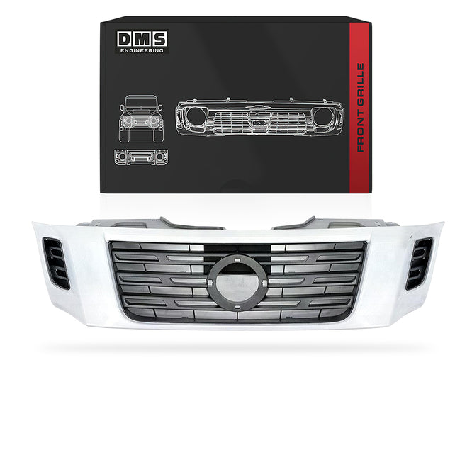 Nissan Navara D23 NP300 (2015 - 2017) Grey / Silver Grille