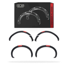 Nissan Navara D23 NP300 (2015 - 2021) 15mm Matte Black with Red Trim Guard Flares