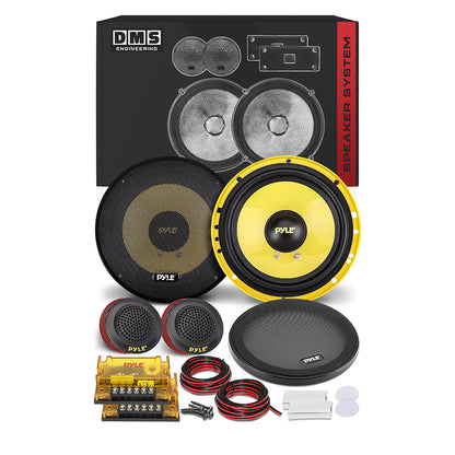 Premium 2-Way Car Component Speaker System